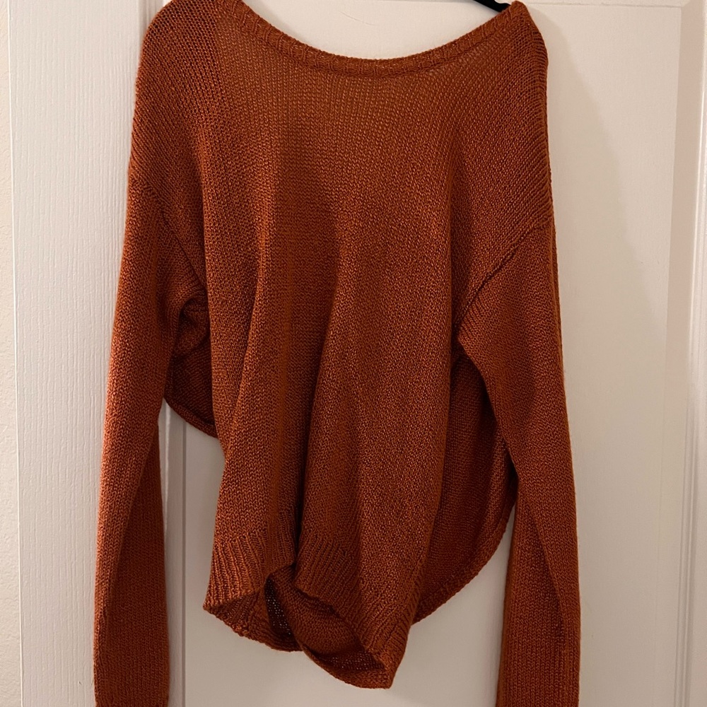 Forever 21 Warm Cinnamon Sweater